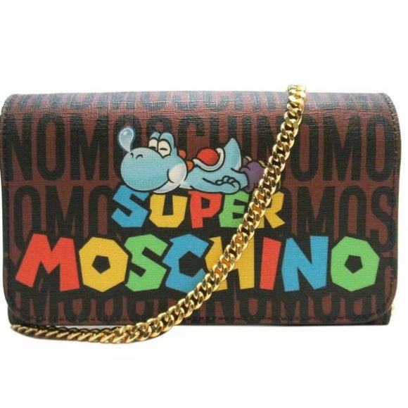 Moschino Handbags - Super Mario Clutch Chain Shoulder bag